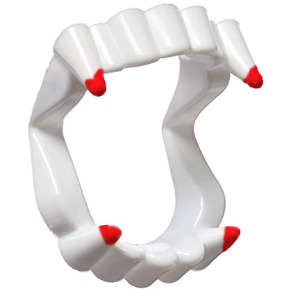 Vampire Bloody Teeth Fang with Blood for All Ages for Halloween Party, Theme Party Novelty Practical Jokes and Trick Toys