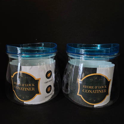 AR Orion Maturi 2 pieces set transparent storage container perfect for Return gifting purpose