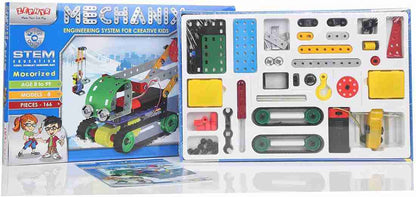 Mechanix engineering system for Creative kids with 8 Models 166 pieces for 8 years to 99 year old
