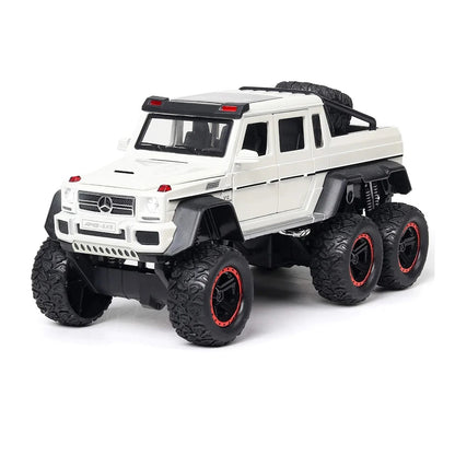 Big Diecast G63 Alloy Metal Pull Back Die-Cast Car Scale Model Pullback with Sound Light Mini Auto Toy car for Kids Best Gifts Toys for Kids Boys