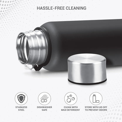 Brim 600 Stainless Steel Bottle (Milton)
Odor free & 100% food grade