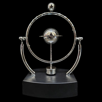 Revolving Gadget, Creative Revolving Gadget Kinetic Orbital Perpetual Motion Desk Art Milky Way Toy Office Decor Physics Science Art Toy