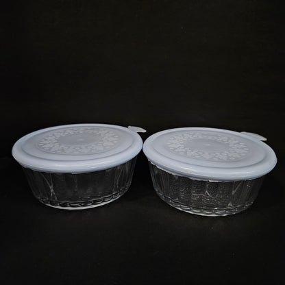 Hero 2 piece gift set groceries storage container with Lid for multi purpose usage