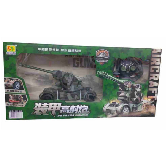 Anti Aircraft R/C Military Tank for Kids