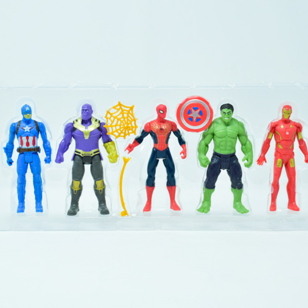 Avengers4 end game Action Figures 5pcs set for kids above 3 years