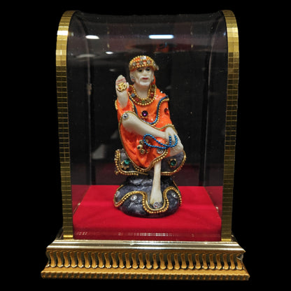 Shirdi Sai Baba cabin idol for Office & Home Decoration