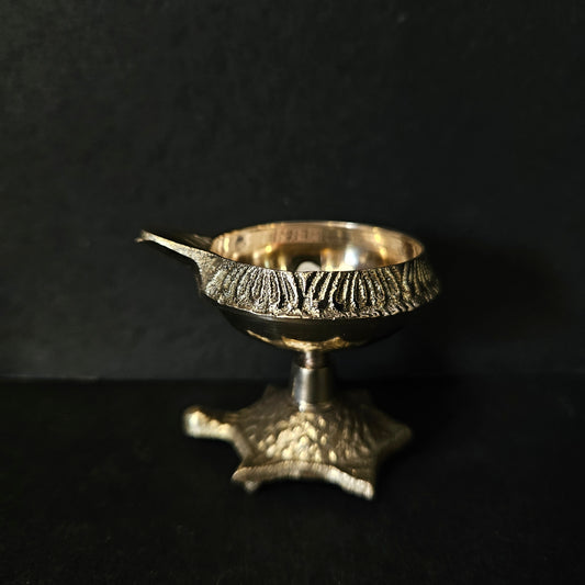 Brass Kacchap/Kachuwa/Tortoise Kuber Brass Diya for Puja Akhand Diya for Puja Diwali Gift Item, Home Temple Deco,Temple Diya, Aarti Diya