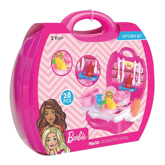Itoys Suitcase Kitchen Set Barbie