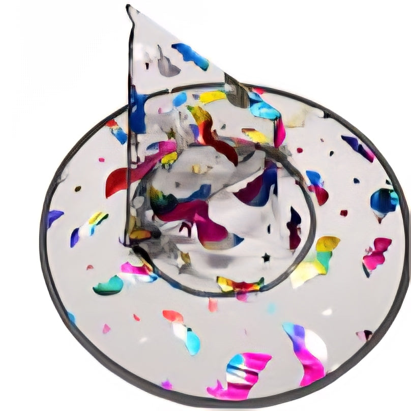 Witches Hats with Different Scary Halloween Designs for kids