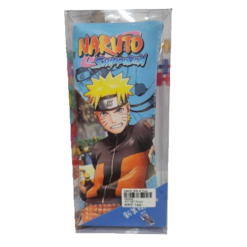 Anime Naruto character printed kids stationary pouch