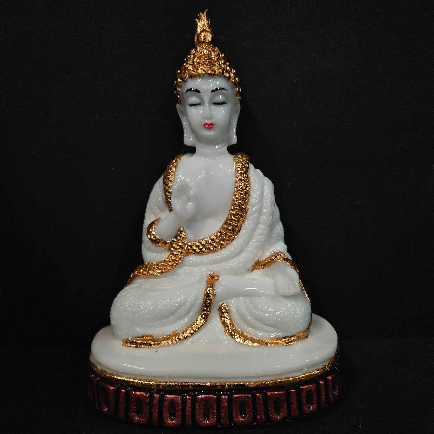 Handicrafts Meditating Buddha Polyresine statue Showpiece Figurine