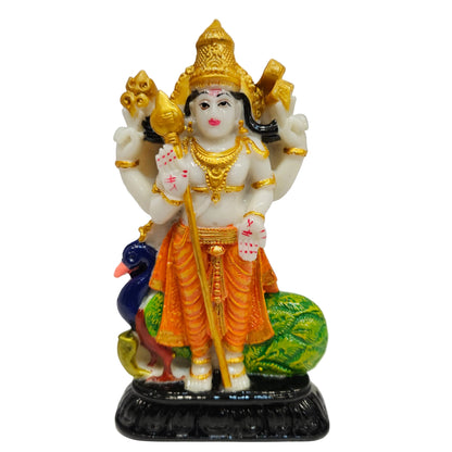 Lord Murugan Kartikeya, Polyresin Idol of Murugana Kumaraswamy|Karthikeya Standing Idol Swaminatha Skanda Murti |Kartik Statue Subramanya