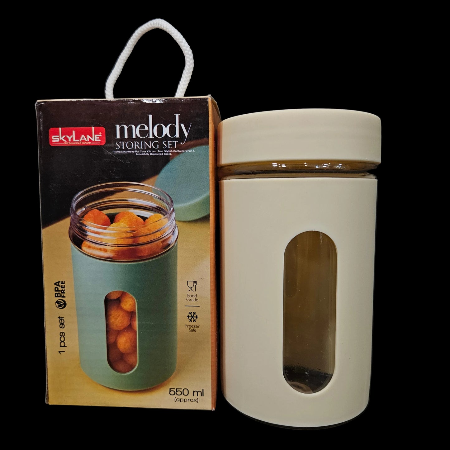 SkyLane KitchenWare Melody Storing 550ml container for Return gifting
