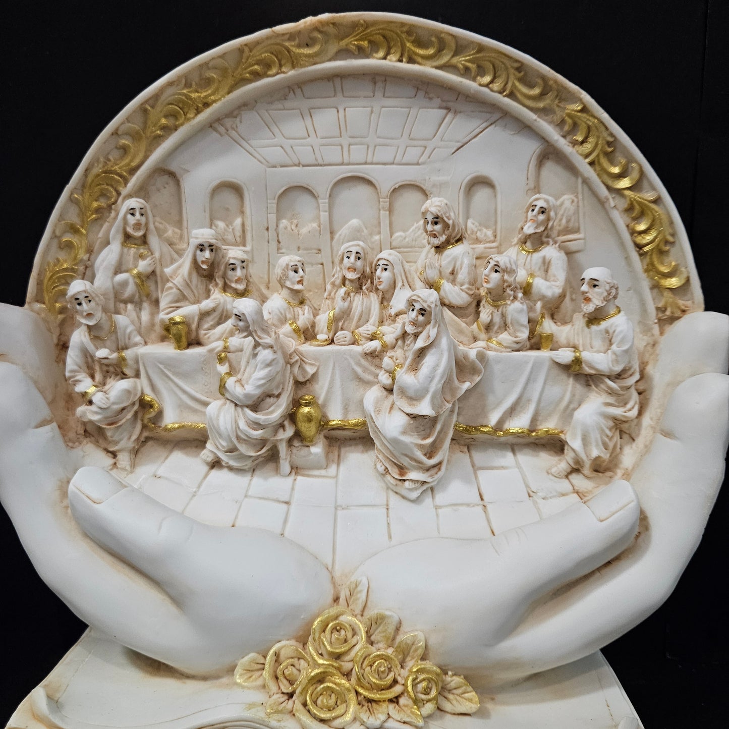The Last Supper Sculpture in hands Statue Showpiece Figurine