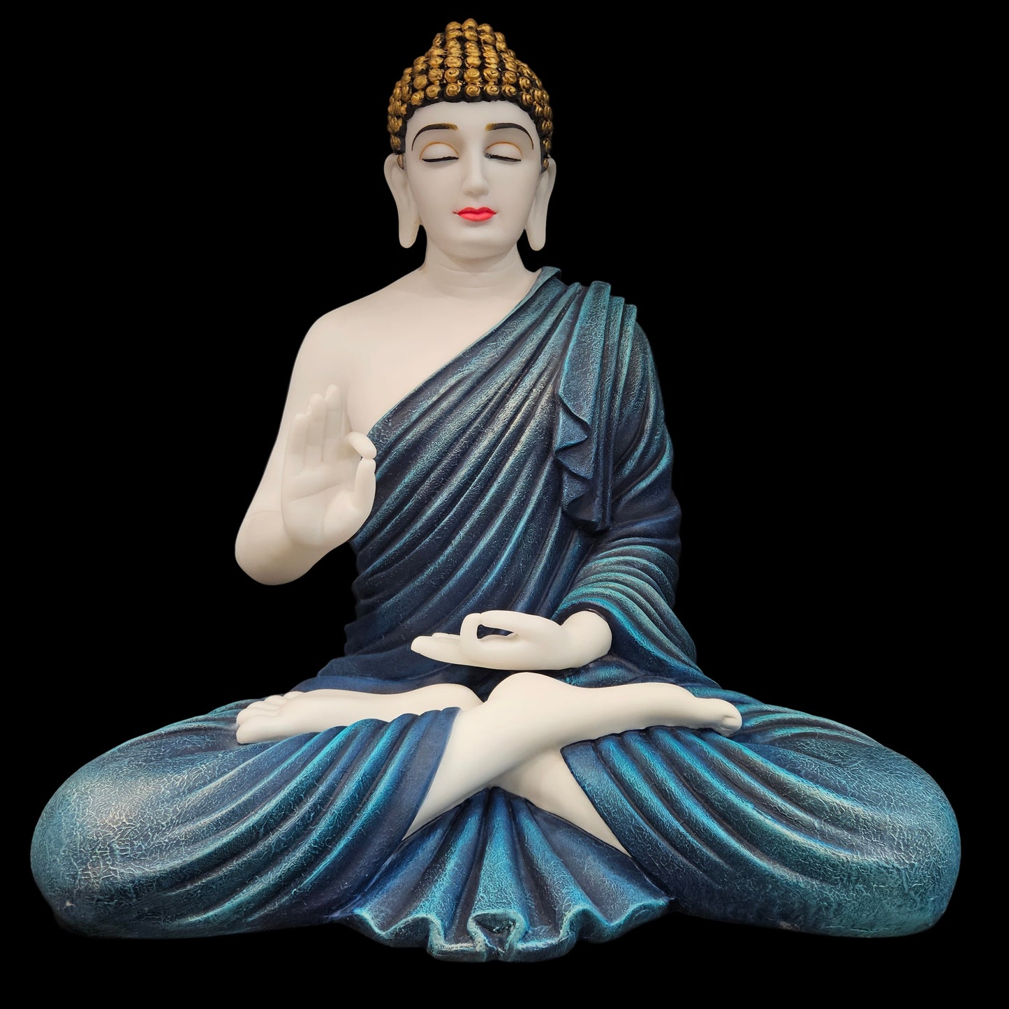 Meditating big size Buddha Statue Figurine Decorative for Home & Office