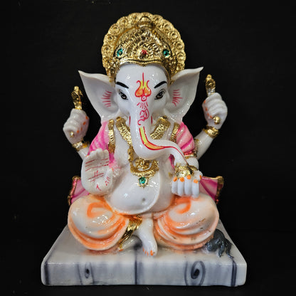 God & godess Statues Sitting on Singhasan Handcrafted Idols Handpainted lord's idols Home First Special Housewarming Gifts Sculpture