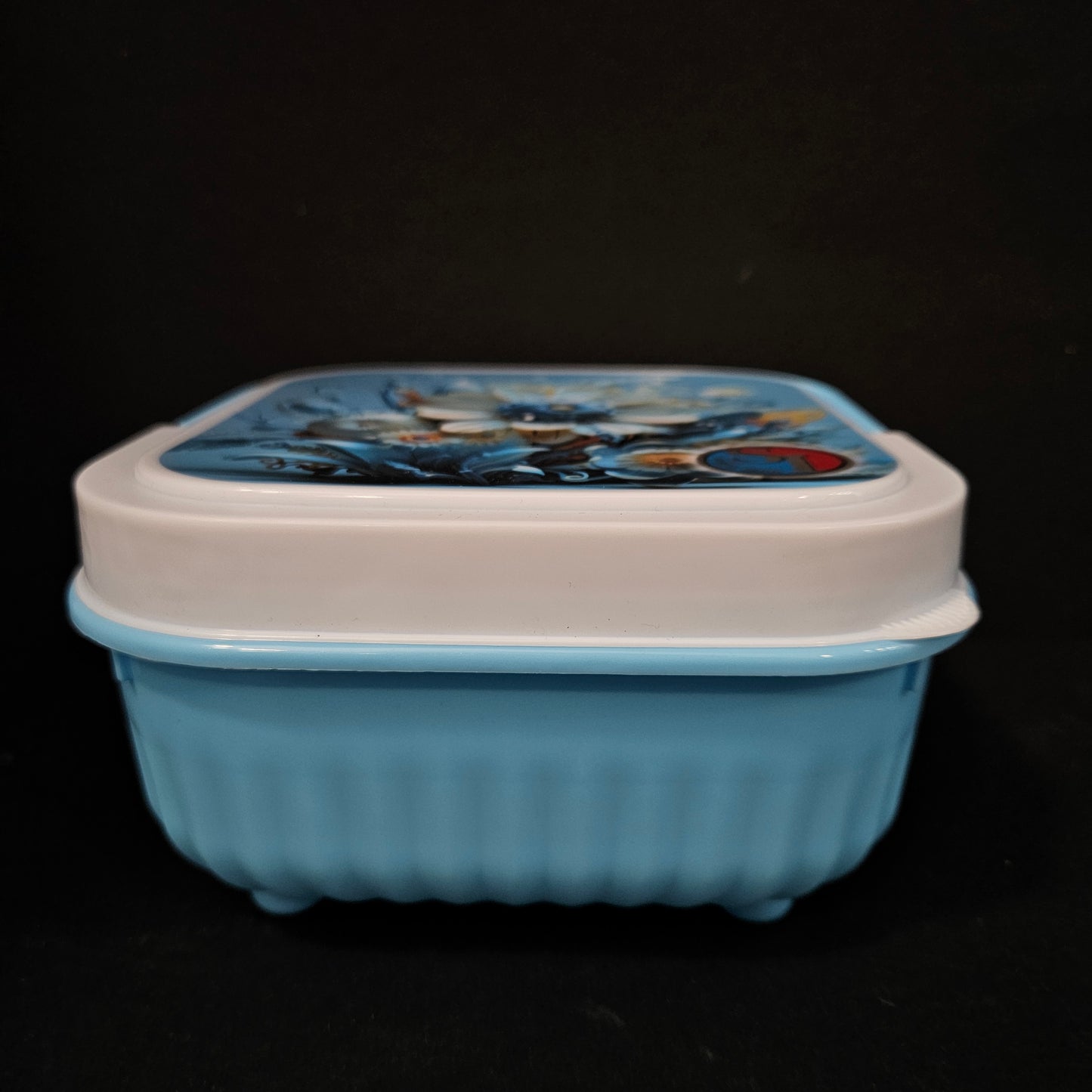 Floral Design plastic storage container perfect for Return gifting purpose