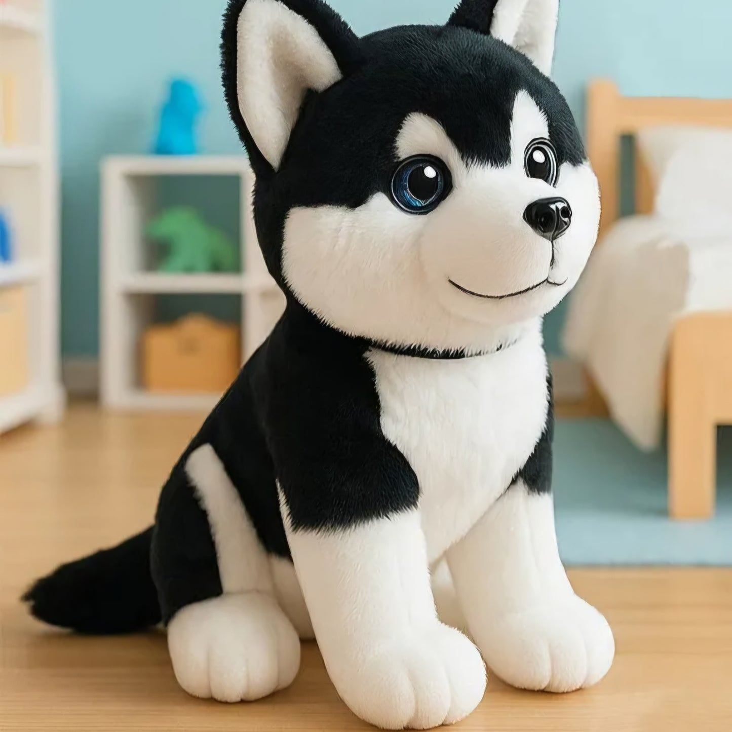 Wild Republic Husky Plush, Stuffed Animal, Plush Toy, Gifts For Kids