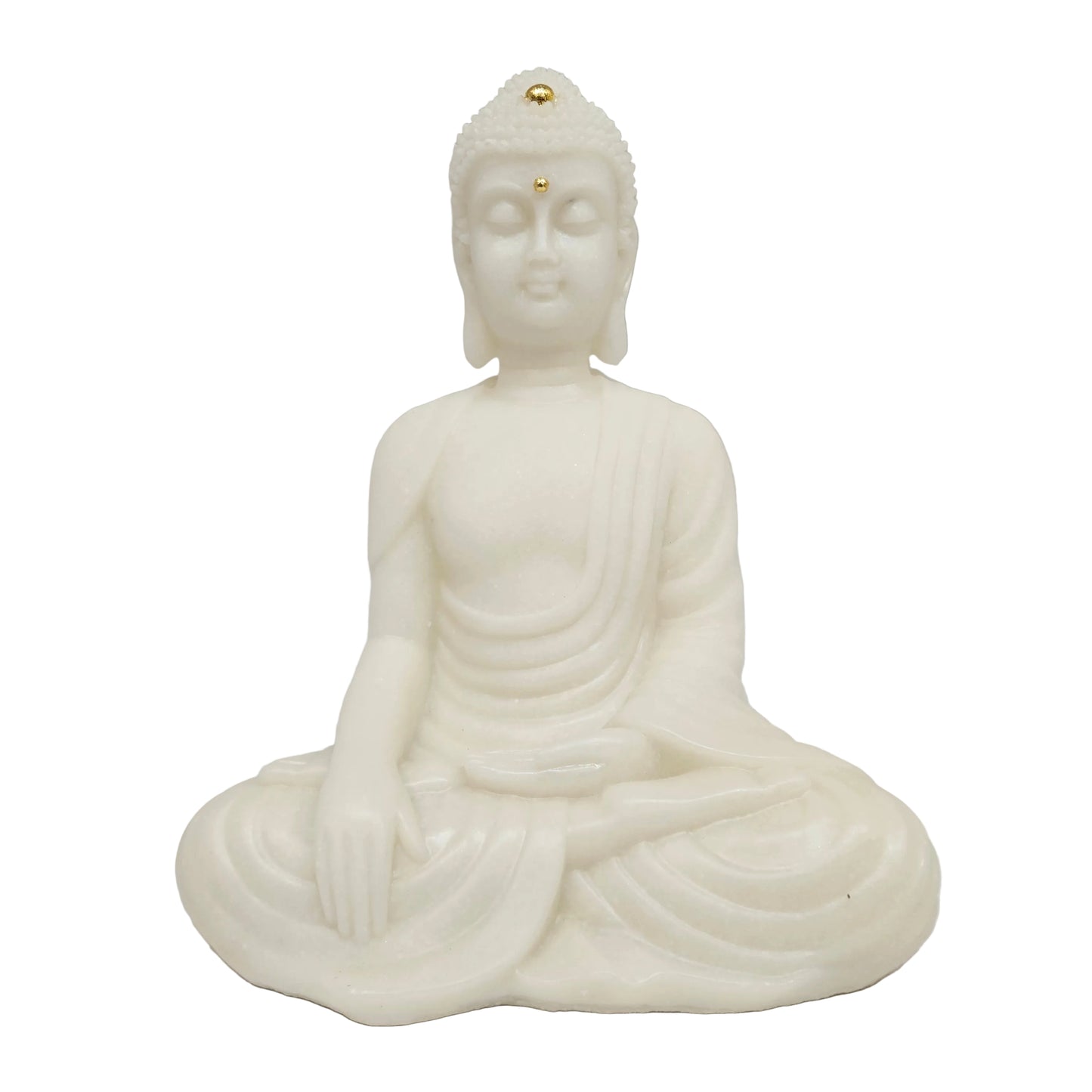 Handcrafted Polyresin Meditation/Dhyan Buddha Statue Lord Figurine/Idol Decorative Showpiece