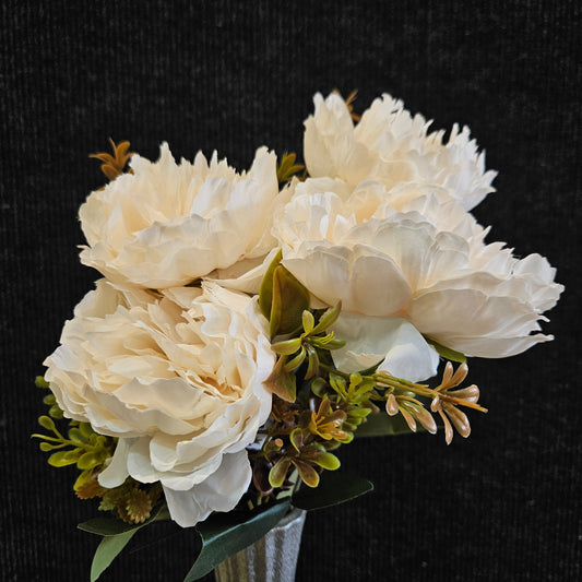 Chinese peony Artificial banquet single flower bunch for Home,Garden & Office Decoration