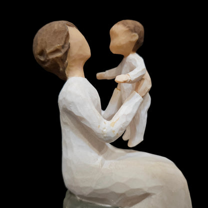 Grandmother with baby Sculpted Handcrafted  Showpiece Figurine