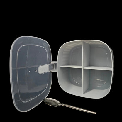Elegance Masala & Dry Fruit Box with spoon perfect for Return gifting