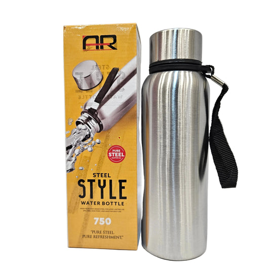 AR Stainless Steel 750ml Water Bottle with leak proof & Food Grade Bpa free Water Bottle