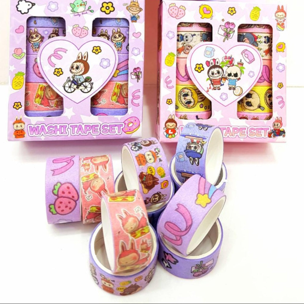 Labubu Washi Tape set for kids(EACH:-84/-)