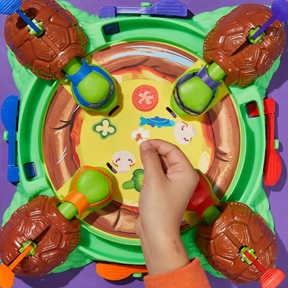 Hungry Hungry Hippos: Teenage Mutant Ninja Turtles Edition Game | From 4 years | From 2 to 4 players Children's board games | Preschool gifts