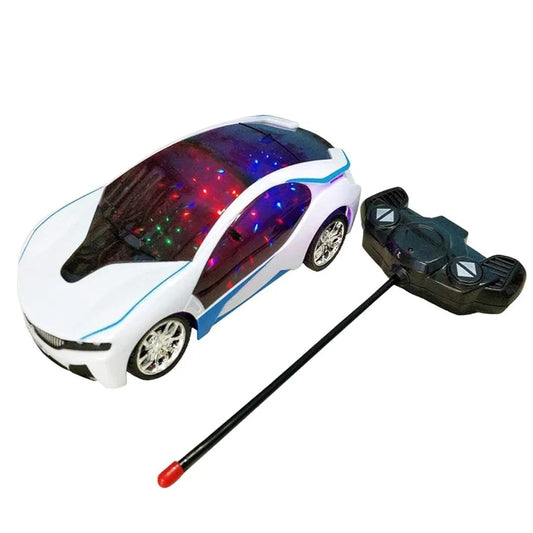Remote Control Chargeable 3D Famous Car with Flashing Light, Radio Control Race car for Kids for 3-12 Year Old Boy Birthday Remote Control Car Rechargeable