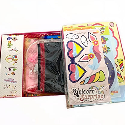 Unicorn Surprise Theme- DIY- Art and Craft Kit for Girls 6+ Age/Enhance Imaginary & Creative Skills