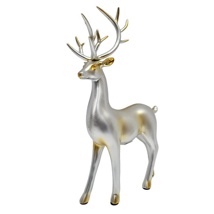 Decorative Showpiece Ornament Home Elk Decoration Tabletop Deer Adornment Tabletop for home/Office Decoration