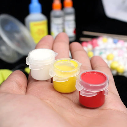 Colorful Cotton Crystal Cloud Fluffy Slime Kit for Kids Boys and Girls