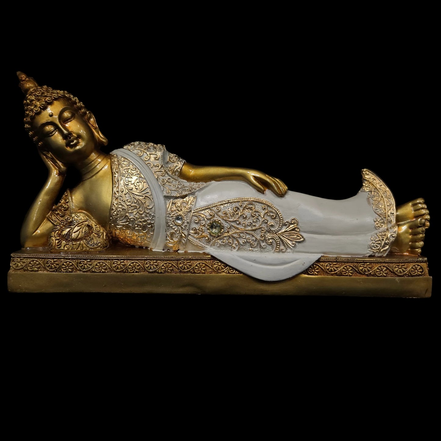 Reclining Attractive Designer Buddha Antique Showpiece