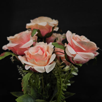 Artificial banquet rose Flowers bunch for Home,Garden & Office Decoration