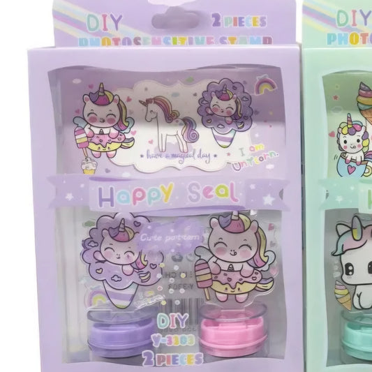 Happy seal cute pattern 2pcs set perfect for kids return gifting