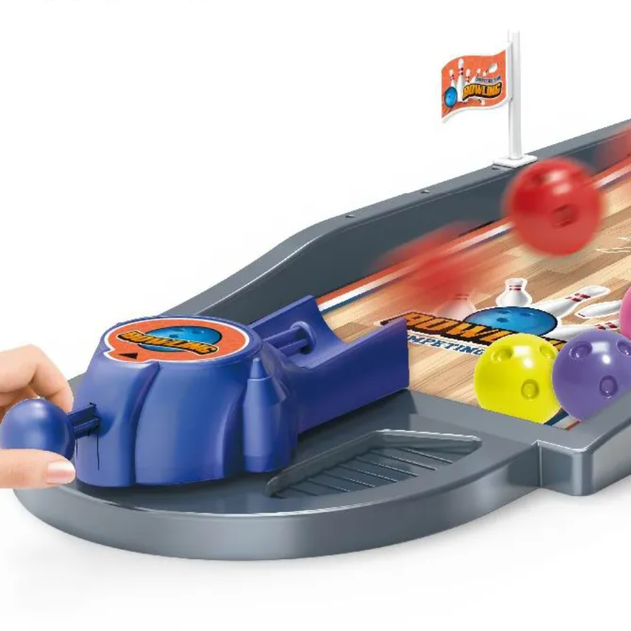 Interactive Battle Competition Game Desktop Mini Bowling Toy