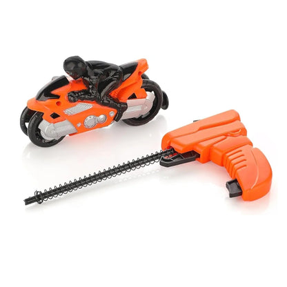 Turbo Racers launcher bike launches up to 10 meters