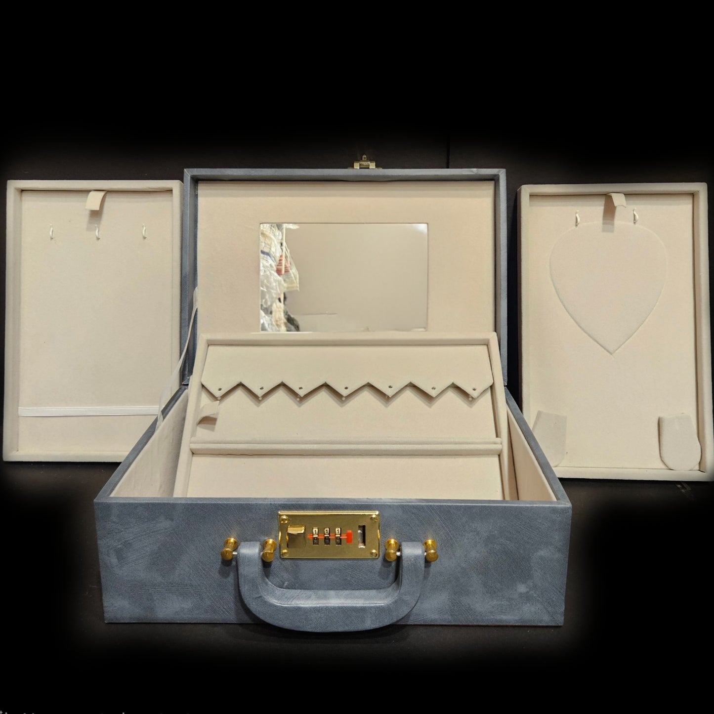 Best storage organizer Box for Jewellery and Makeup Multi Purpose Vanity Box