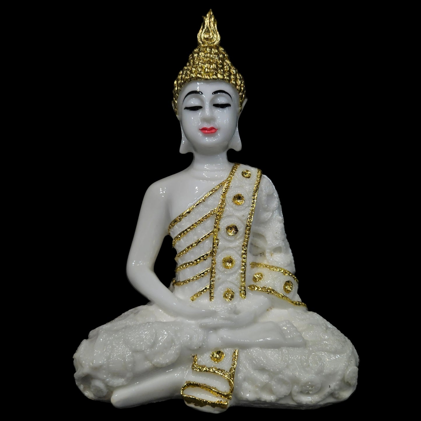 Handicrafts Meditating Buddha Polyresine statue Showpiece Figurine