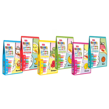 Aryans Colour & Wipe Activity Pad 6 Mix Design