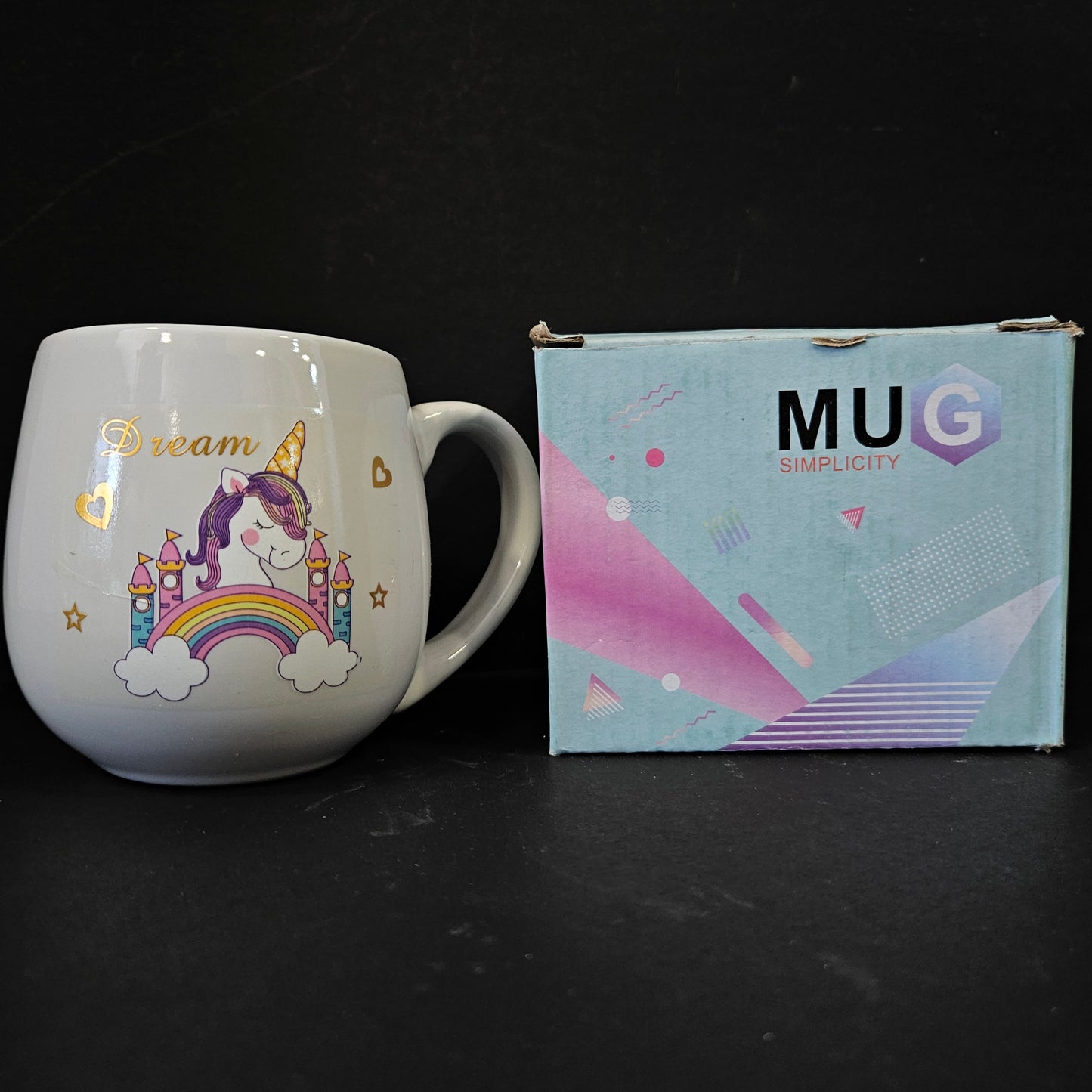 Unicorn Dream character printed Ceramic mug