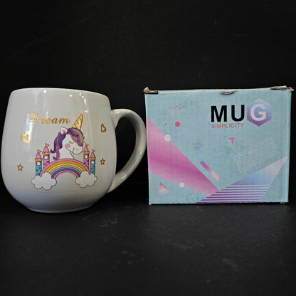 Unicorn Dream character printed Ceramic mug