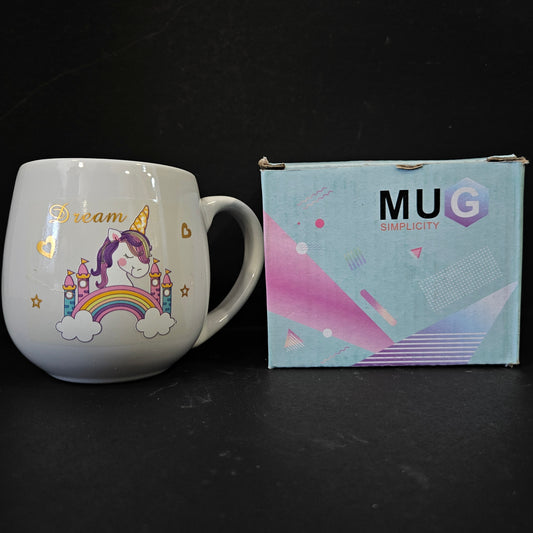Unicorn Dream character printed Ceramic mug