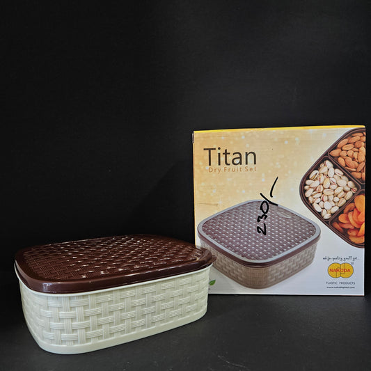 Titan Dry Fruit Storage container with good quality & bpa free storage container