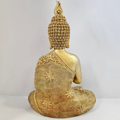 Sitting Buddha Idol Statue for Home Decorations Items Showpiece, Best Indian Gifts
