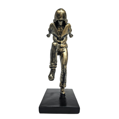 Hip-hop Teenager Statues Sculpture Kid polyresin Home Decor Figurines