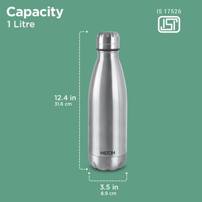 Milton Deluxe Bottle Durable, user-friendly with flip lid (1000ml)