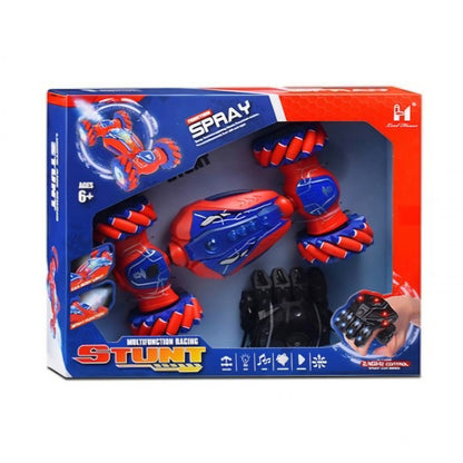4WD R/C ACROBATIC MACHINE, WITH LIGHT, MUSIC AND SMALL EFFECT, CONTROL MANUAL, 3.7V BATTERY, USB Cable, RED-BLUE