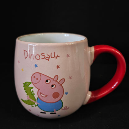 Peppa Pig cartoon character printed Ceramic mug with multiple colours